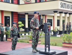 Upacara Hari Kesadaran Nasional TNI/Polri di Mako Satbrimob Polda Kalbar