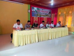 Dukung Program Pembangunan Babinsa Koramil 09/SLP Menghadiri Rapat Loka Karya RPJM Nagari Salimpaung
