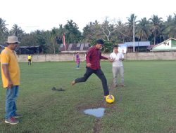 Pendi Aswil Wali Nagari Taluk Buka Openturnamen Nagari Taluk FC Cup VIII Tahun 2024