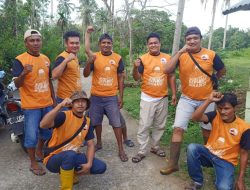 Pemuda Nagari Taluk Kecamatan Lintau Buo Antusias Menjadi Relawan Bencana Banjir Bandang