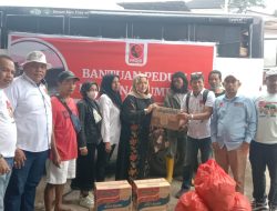 Relawan Pro Jokowi ( PROJO ) Provinsi Riau Salurkan Bantu Korban Banjir Di Tanah Datar