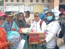 Ketua DPC PROJO Kabupaten Tanah Datar Salurkan Bantuan Dari Relawan PROJO Provinsi Riau