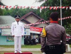 Pemerintah Nagari Taluk Perdana Adakan Upacara HUT Ke-79 Kemerdekaan RI Tahun 2024