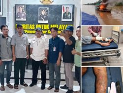 Akibat Pembakaran perahu dan Penganiayaan Pekerja pencari Barang Antik, LPKNI Laporkan pelaku ke Polda Jambi