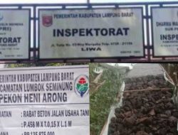 Besok Senin, Tim APIP Irbansus Segera Turun Ke-Pekon Heni Arong Lakukan Audit Investigativ