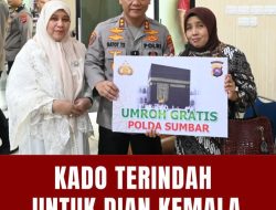 Kapolda Sumbar Ucapkan Selamat kepada Ibu-ibu Dian Kemala Bhayangkari atas Hadiah Umroh
