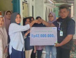 Perisai BPJS Ketenagakerjaan Cabang Batusangkar Serahkan Santunan Jaminan Kematian Kepada Ahli Waris