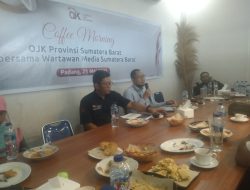 Coffe Morning Triwulan 2025 OJK dengan DPW MOI Sumbar: “Stabilitas Sektor Jasa Keuangan Sumbar Terjaga di Tengah Ketidakpastian”