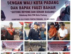 Wali Kota Padang dan Fauzi Bahar Hadiri Kegiatan Bakti Sosial DPD Rumah Bagonjong Kota Padang: Wujud Nyata Gotong Royong dan Kebersamaan Warga