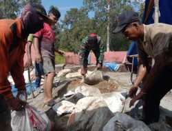 Rehab Sarana TPA Masjid Al Ikhsan, Sasaran Tambahan TMMD ke-124 Kodim 0320/Dumai