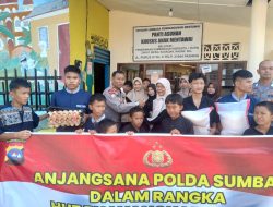 Ditbinmas Polda Sumbar Gelar Anjangsana ke Panti Asuhan dalam Rangka Hari Bhayangkara ke-79