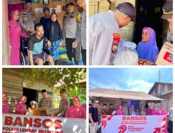 Polsek Lembah Melintang Salurkan Bansos dalam Rangka Menyambut Hari Bhayangkara Ke-79 Tahun 2025