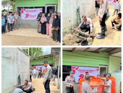 Bakti Polri untuk Anak Yatim, Polres Dharmasraya Bantu Fasilitas Air Bersih dan Bansos untuk Panti Asuhan Ponpes Pembangunan