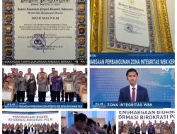 Irjen Sandi Nugroho Terima Penghargaan WBK dari Kapolri