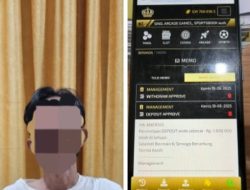Satreskrim Polres Pesisir Selatan Tangkap Pelaku Judi Togel Online di Simpang Bunga Pasang