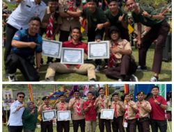 Lapas Padang Raih Juara Umum dalam Perkemahan Satya Darma Bhakti 2025.