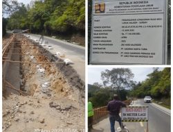 Proyek Penanganan Longsor Lubuk Salasih – Surian Hadir untuk Keselamatan Pengguna Jalan