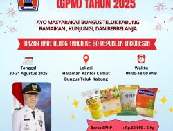 Camat Harnoldi Hadirkan Gerakan Pangan Murah, Bukti Pemerintah Dekat dengan Rakyat