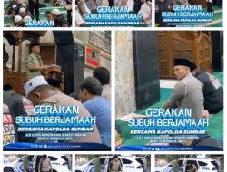 Dirlantas Polda Sumbar Ikuti Gerakan Subuh Berjamaah Bersama Kapolda, Perkuat Silaturahmi dan Disiplin Lalu Lintas