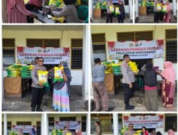 Dukung Program Pangan Murah, Kabag OPS Polres Pasaman Barat Antarkan Beras Sphp Kerumah Warga