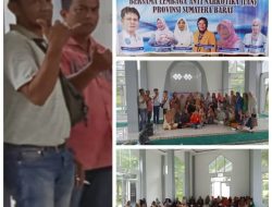 Ramlis Chan Pimpin LAN Koto XI Tarusan, Gaungkan Perang Melawan Narkoba