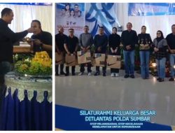 Kebersamaan Ditlantas Polda Sumbar, Dirlantas Reza Chairul Akbar Sidiq Ajak Anggota Menjaga Solidaritas