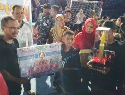 Posal Bula Sukses Gelar Kompetisi Futsal Perdana di Kabupaten Seram Bagian Timur