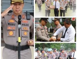 Kapolres Sijunjung AKBP Willian Harbensyah Beri Reward Umrah untuk Personel Teladan Oktober 2025