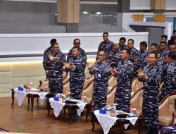 Danpuspenerbal Bersama 65 Perwira Hadiri Safari Pembinaan Korps Pelaut di Koarmada II