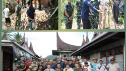 Dandim 0307/Tanah Datar Dampingi Irdam XX/TIB Tinjau Lokasi Sumber Air Berkelanjutan Untuk Ketahanan Pertanian 