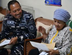Komandan Lanudal Jakarta Laksanakan Anjangsana kepada Warakawuri Puspenerbal