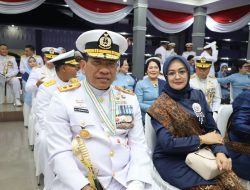 Dankodaeral V Hadiri Wisuda Purna Wira Perwira Tinggi TNI AL Tahun 2025