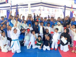 Salut Dan Bangga Danlanal Batuporon Kepada Para Atlet Karatekanya, Meraih Juara Umum Pada Ajang Danlanal Cup Karate Championship I Tahun 2025