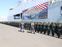 Kodaeral V Hadiri Upacara Pembukaan Pendidikan Siswa Dikmaba Dan Dikmata TNI AL TA. 2025