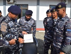 Danwing Udara 1 Pimpin Pemeriksaan Kendaraan Dinas Wing Udara 1