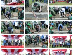 Pangdam Arief Gajah Mada Letakkan Batu Pertama Koperasi Merah Putih, Awal Kebangkitan Ekonomi Rakyat