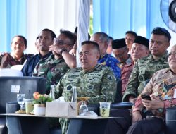 Dukung Program Nasional, Dankodiklatal Hadiri Peletakan Batu Pertama Pembangunan Gerai Koperasi Merah Putih