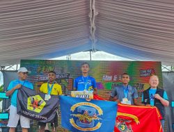 Prestasi Membanggakan, Atlet Satkopaska Koarmada III Raih Juara 1 di Ajang Semarak Aston Fun Run 2025