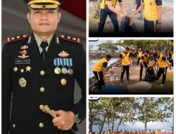 AKBP Simon Yana Putra Gerakkan Ribuan Relawan di Pantai Padang, Catat Sejarah Rekor MURI