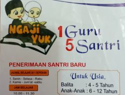 Mari Daftarkan Buah Hati Kita di Pondok Tahfizh Qur’an AN-NABA’: Membangun Generasi Qur’ani Sejak Dini