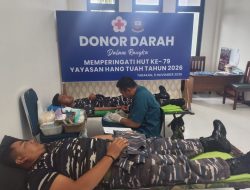 Edukasi Kepedulian Siswa, Cabang Tarakan Yayasan Hang Tuah Laksanakan Donor Darah