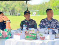 Danlanudal Sabang Berlatih Menembak Pistol Bersama Forkopimda Sabang