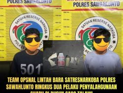 AKBP SIMON YANA PUTRA APRESIASI KEBERHASILAN SATRESNARKOBA RINGKUS DUA PELAKU SHABU