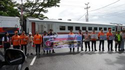 Reza Shahab Pimpin Penguatan Disiplin Perlintasan Sebidang di Empat Titik Padang