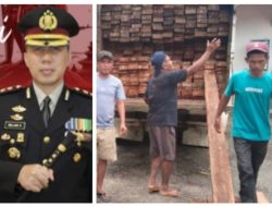 AKBP Willian Harbensyah dan AKP Hendra Yose Pimpin Penindakan Truk Kayu Ilegal di Sijunjung