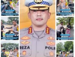 Kepedulian Dirlantas Polda Sumbar Kombes Pol H M Reza Chairul Akbar Sidiq Terwujud dalam Program Polantas Menyapa Rancak Bana