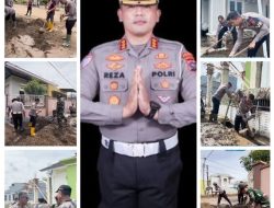 Kombes Pol Reza Chairul Akbar Sidiq Gerakkan Personel Ditlantas Bantu Korban Banjir Bandang
