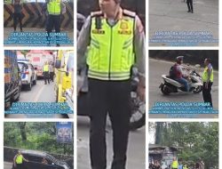 Aksi Sigap Dirlantas Sumbar Kombes Pol Reza CAS Urai Kemacetan di Jalur Ekstrem