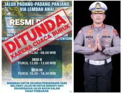 Kombes Reza Sidiq Tegaskan Jalur Lembah Anai Ditutup Sementara Akibat Cuaca Buruk