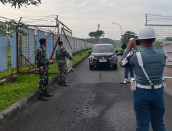 Tingkatkan Keamanan, Satgaspam TNI AL Bandara Internasional Juanda Gelar Opsgaktib Akses Terbatas Bandara